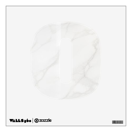 White Marble Wall Decal