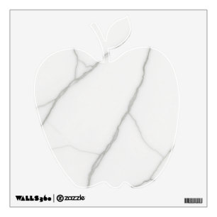 White Marble Wall Decal