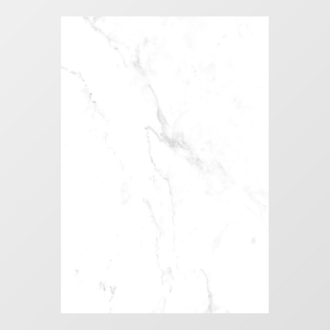 White Marble Wall Decal (Front)