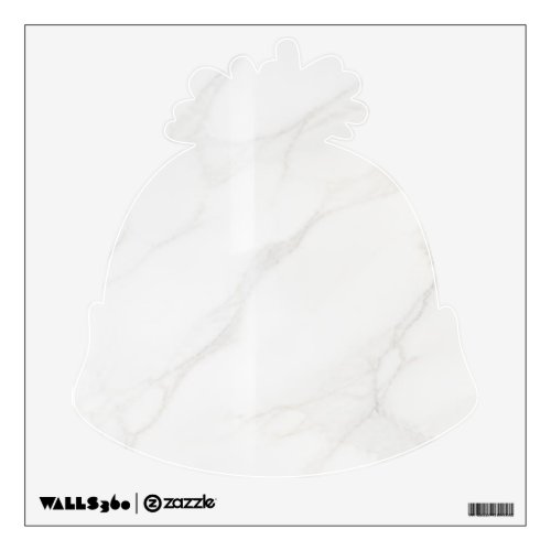 White Marble Wall Decal