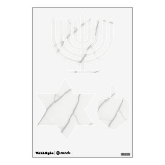 White Marble Wall Decal