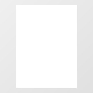 White Marble Window Cling