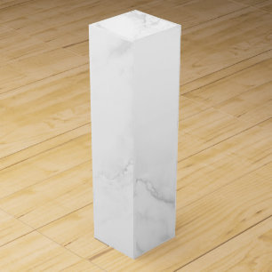 White Marble Wine Box