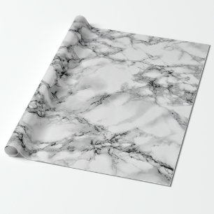 White Marble Wrapping Paper