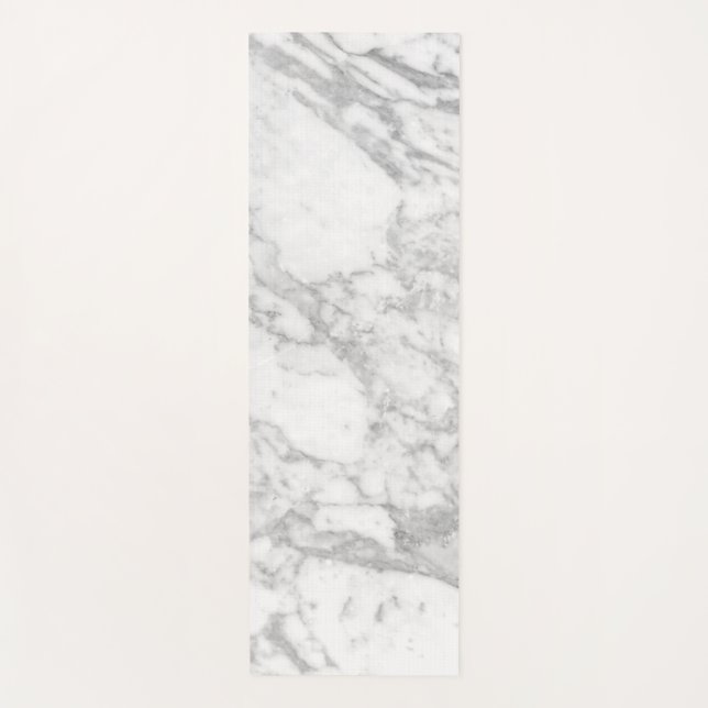 White marble yoga mat (Front)