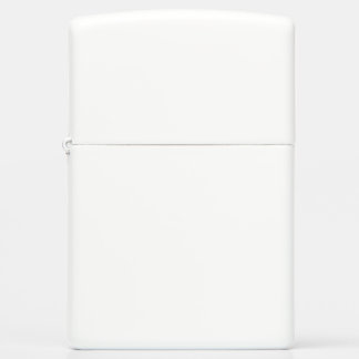White Matte Zippo Lighter