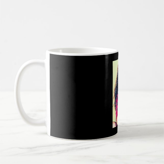White mean girls Film Vintage Coffee Mug (Left)