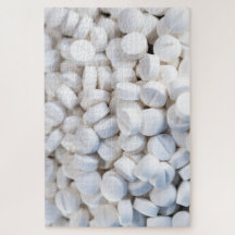 White medicine pills