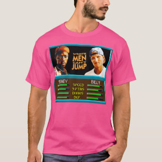 White Men Cant Jump Basketball Nba Jam T-Shirt