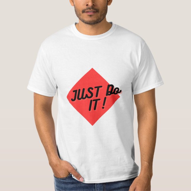 White men's t-shirt  (Front)