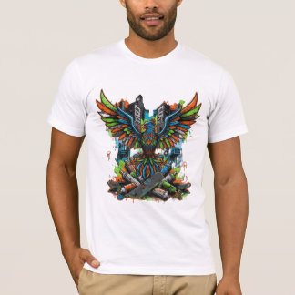 White men's t-shirt with 'Street Style' written on