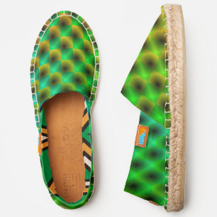White Mesh Moire by Kenneth Yoncich Espadrilles