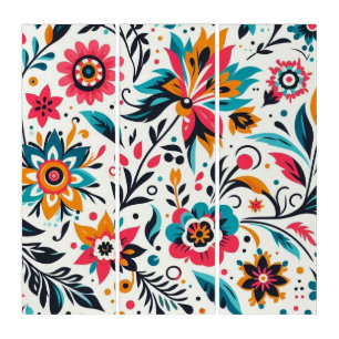 White Mexican Tasse Triptych