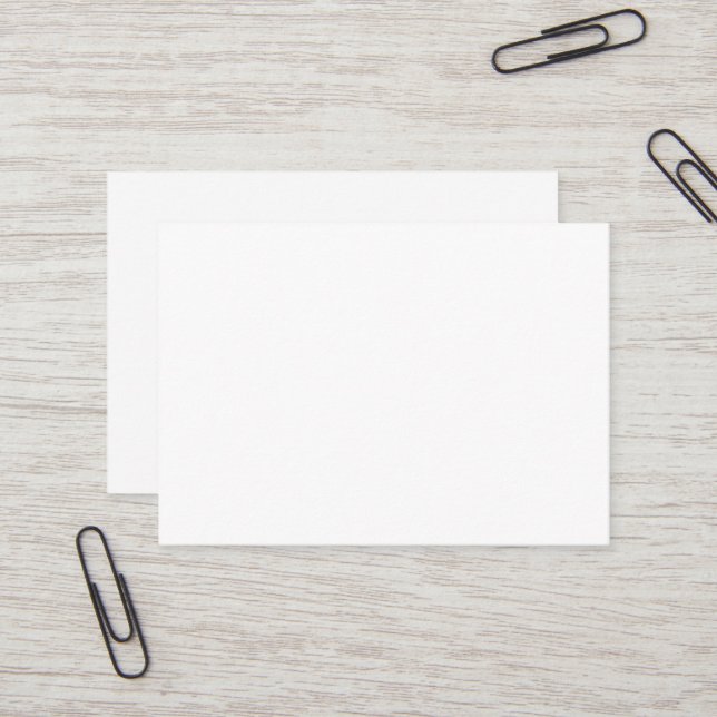 White Mighty Business Card (Front/Back In Situ)