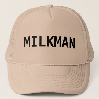 White Milkman Trucker Hat