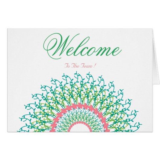 White Minimal Lotus Welcome Wishing (Front Horizontal)