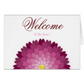 White Minimal Lotus Welcome Wishing (Front Horizontal)