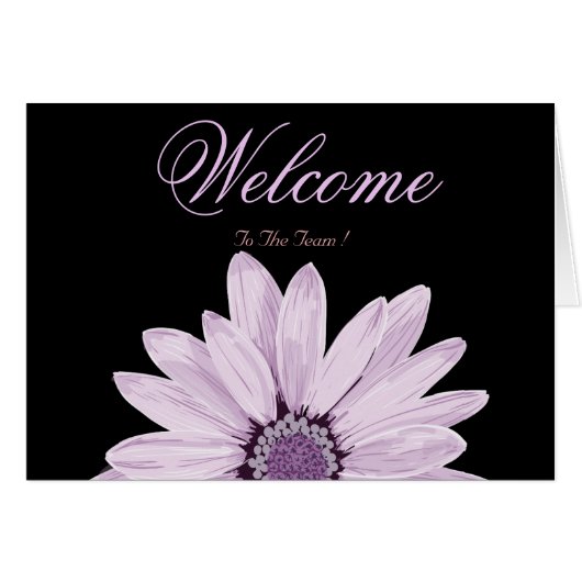 White Minimal Lotus Welcome Wishing (Front Horizontal)