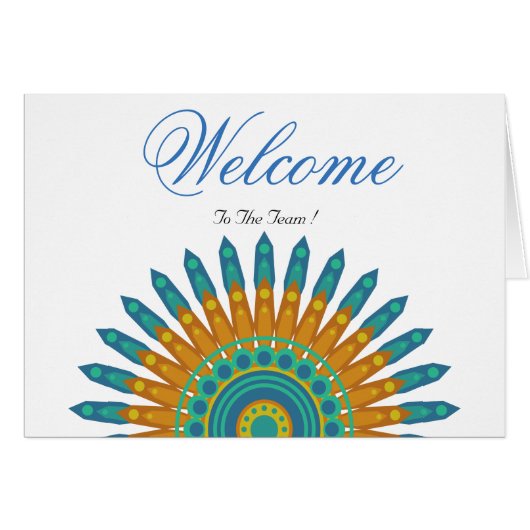 White Minimal Lotus Welcome Wishing (Front Horizontal)