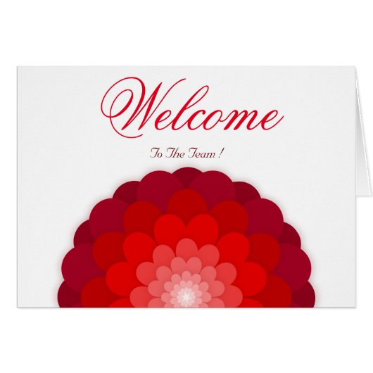 White Minimal Lotus Welcome Wishing (Front Horizontal)