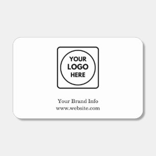 White Minimalist Logo   Clean Modern Branding Matchboxes