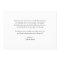 White Modern Calligraphy Photo Wedding