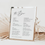 White Modern Calligraphy Wedding Bar Menu<br><div class="desc">Designed to coordinate with for the «Pure» Wedding Invitation Collection. To change details,  click «Details». To move the text or change the size,  font,  or color,  click «Edit using Design Tool». View the collection link on this page to see all of the matching items in this beautiful design.</div>