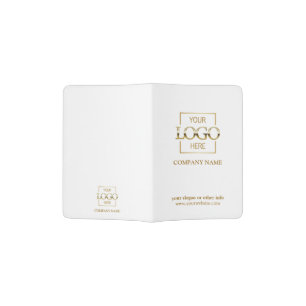 White Modern Custom Professional Business Travel Passport Holder