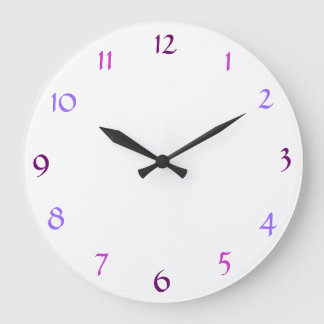 White Modern Wall Clock