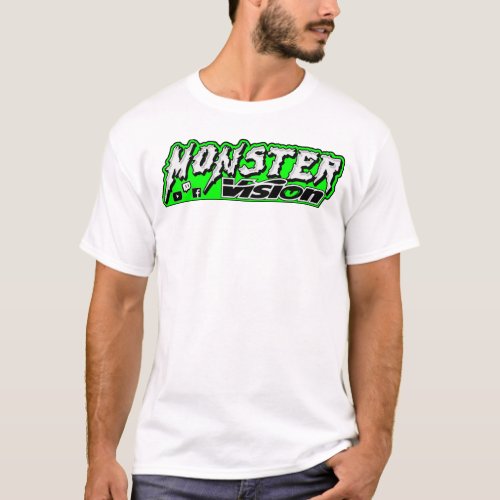 White MonsterVision T_Shirt