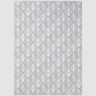 White Mother of Pearl with Silver Tissue Paper