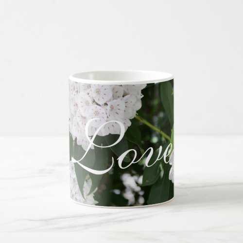 White Mountain Laurel Flowers  Coffee Mug
