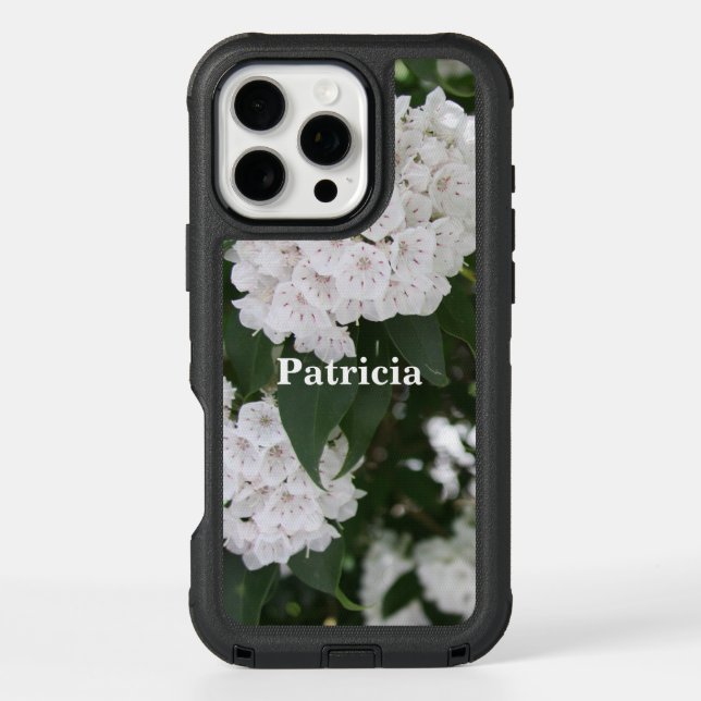 White Mountain Laurel Flowers Otterbox iPhone Case (Back)