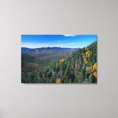 White Mountain NF NH The view from near Canvas Print