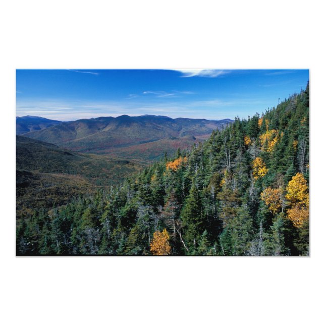 White Mountain N.F., NH. The view from near Photo Print (Front)