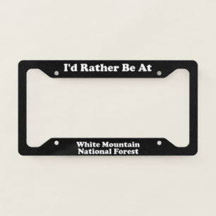 White Mountain National Forest - LPF License Plate Frame