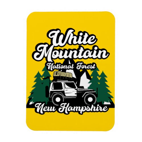 White Mountain National Forest New Hampshire Magnet