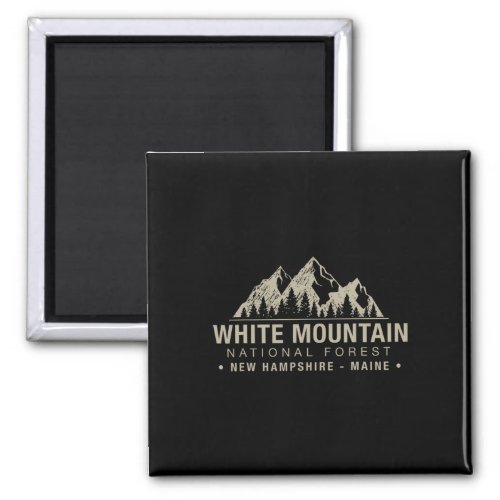 White Mountain National Forest New Hampshire Maine Magnet