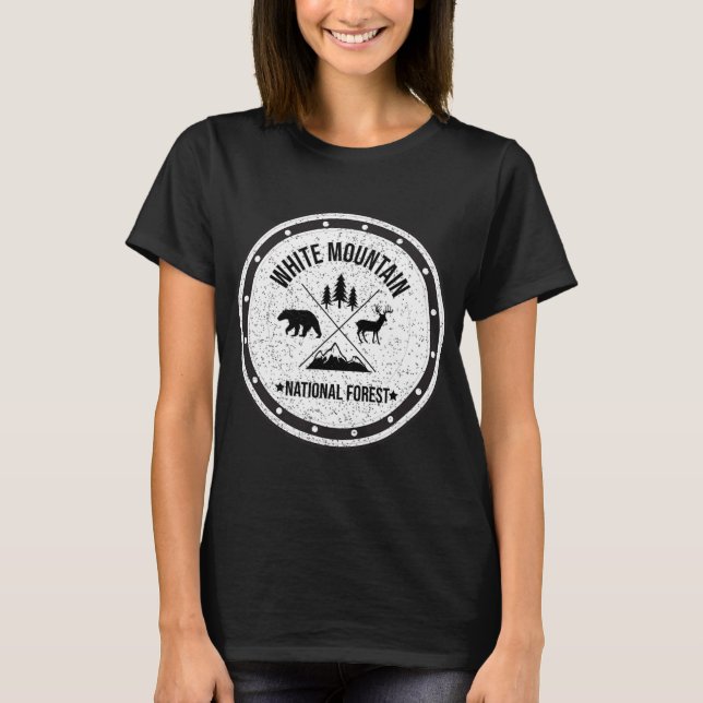 White Mountain National Forest New Hampshire Maine T-Shirt (Front)