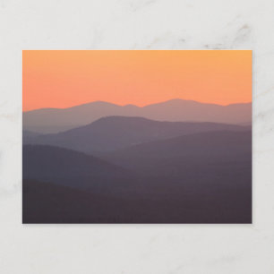 White Mountain National Forest Sunset Postcard