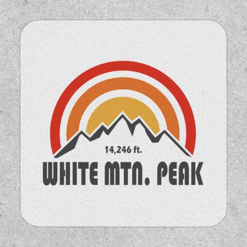 White Mountain Peak California Patch