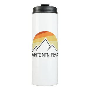 White Mountain Peak California Retro Thermal Tumbler