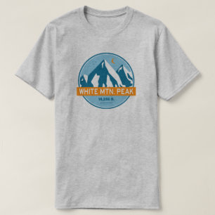 White Mountain Peak California Stars Moon T-Shirt
