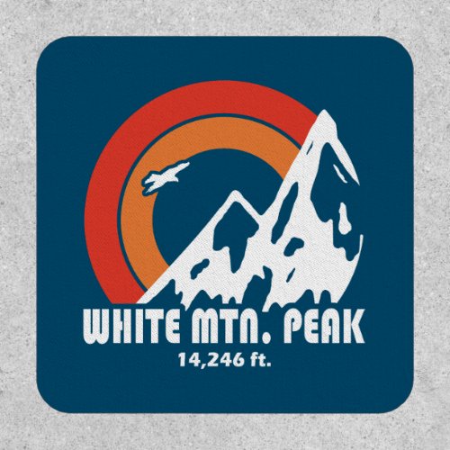 White Mountain Peak California Sun Eagle Patch