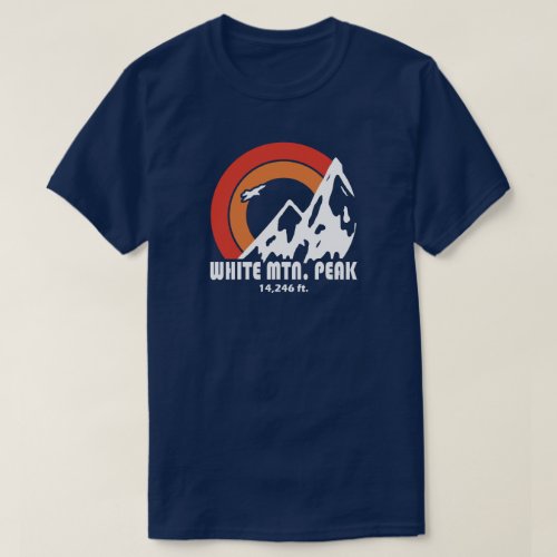 White Mountain Peak California Sun Eagle T_Shirt