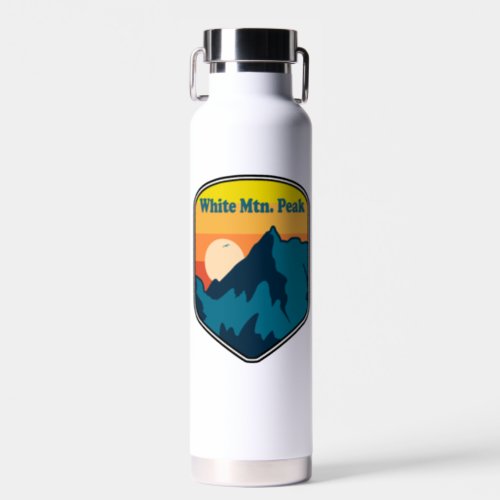 White Mountain Peak California Sunrise Water Bottle