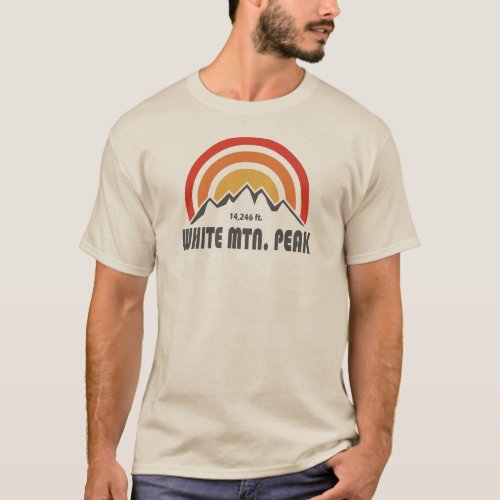 White Mountain Peak California T_Shirt