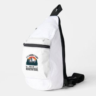 White Mountain Vintage Retro Hiking Camping Camp Sling Bag