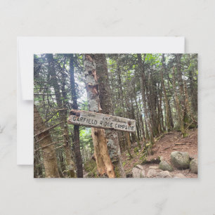 White Mountains Garfield Ridge Campsite Postcard