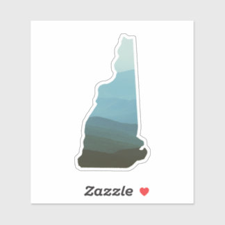 White Mountains in New Hampshire Sticker